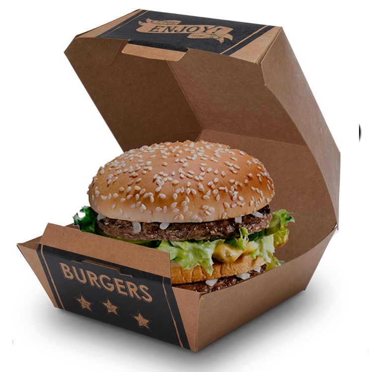 Custom Burger Boxes & Packaging Supplies with SirePrinting