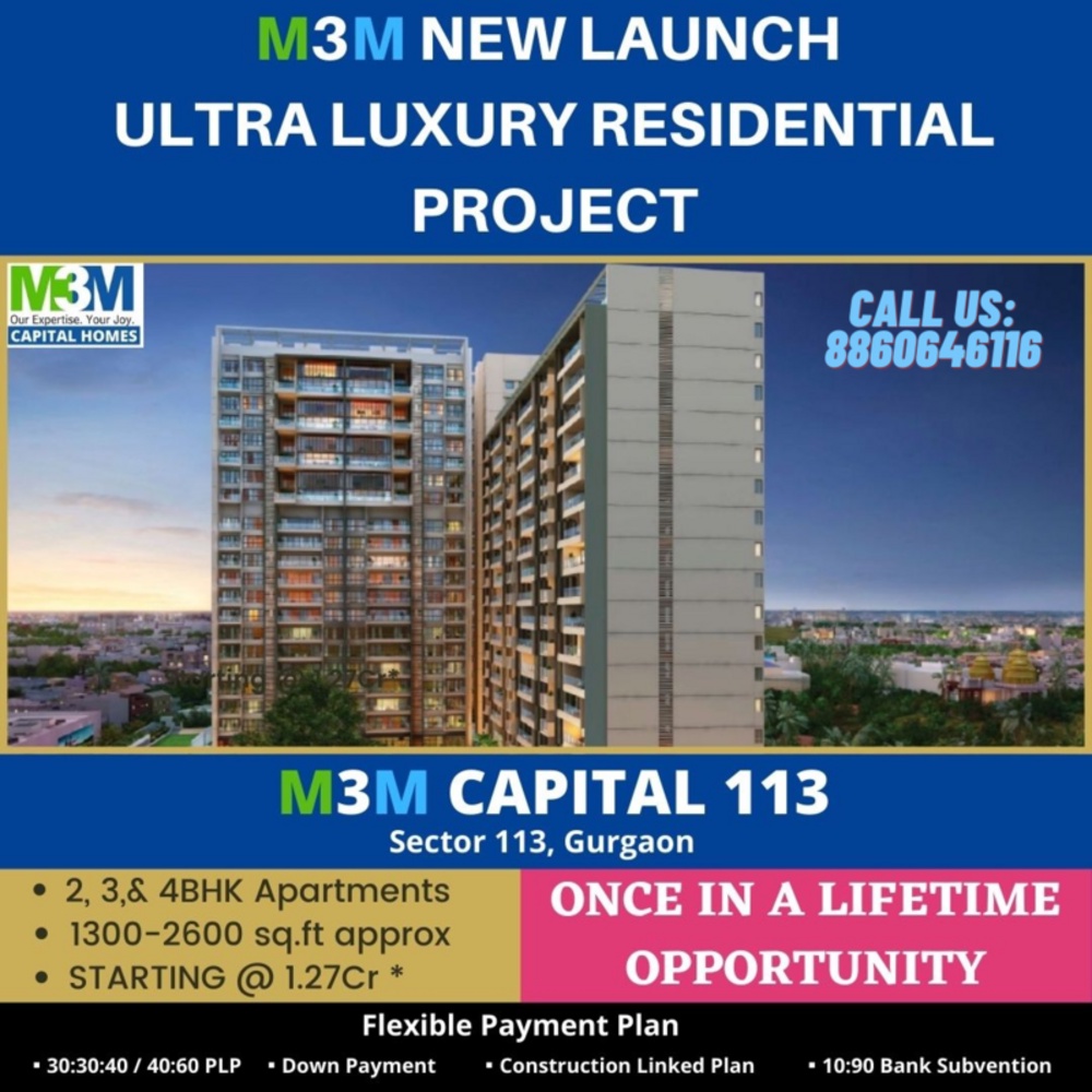 M3M Capital Gurgaon Apartments