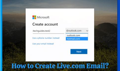 How to Create Live.com Email?