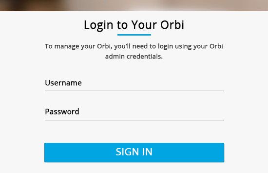 Orbi Login Technical support (Frequently asked questions)