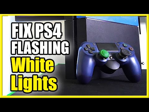 ps4 controller flashing white light won't connect - 100% Working Solution
