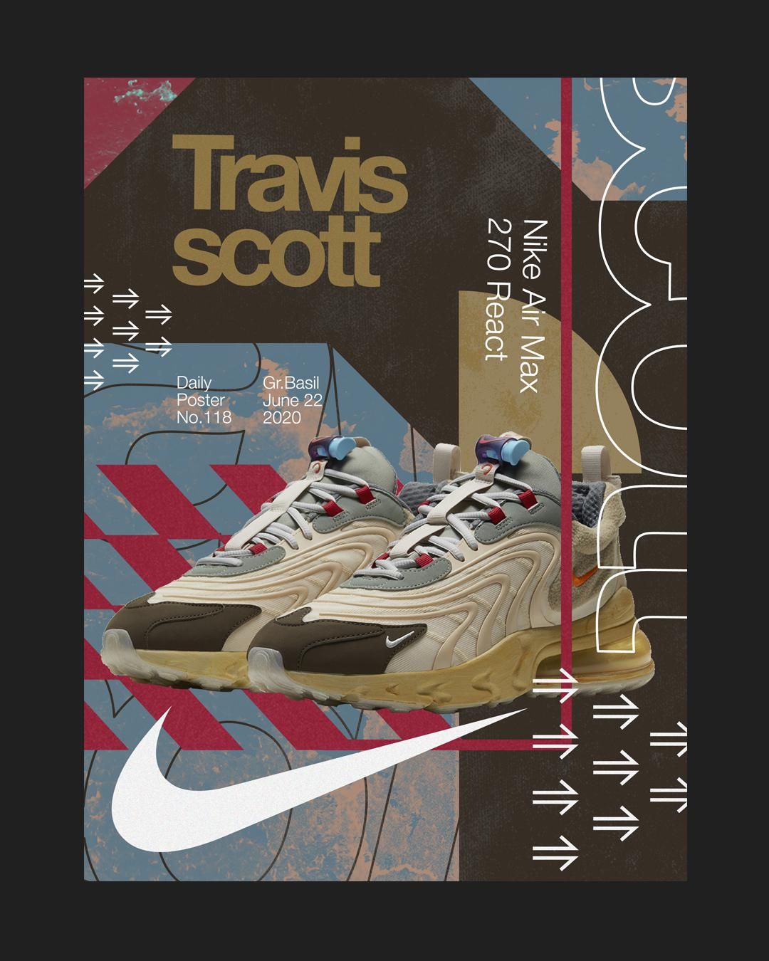 Nike x Travis Scott Sneakers most popular lifestyle
