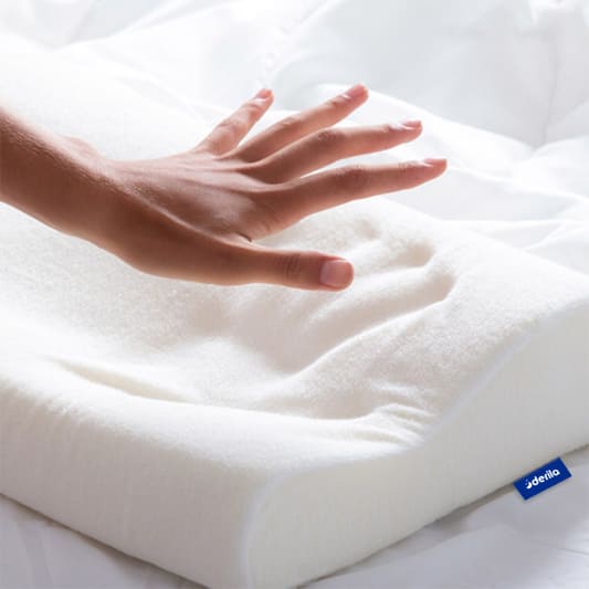 Experience A Peaceful Night's Sleep With This Memory Foam Pillow Swear By Amazon Shoppers