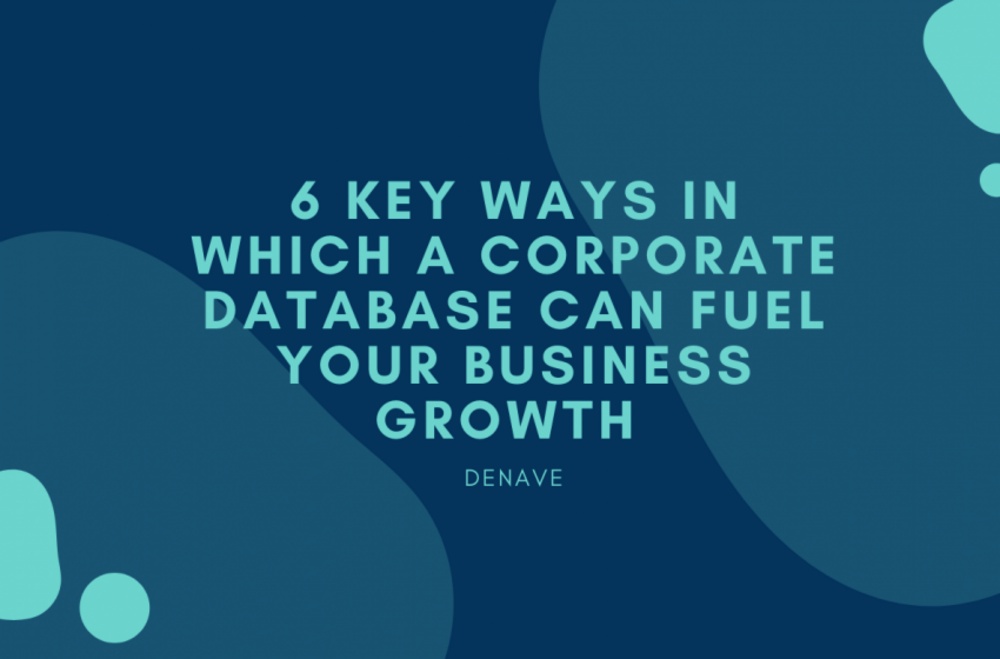6 Key Ways in which a Corporate Database can fuel your Business Growth