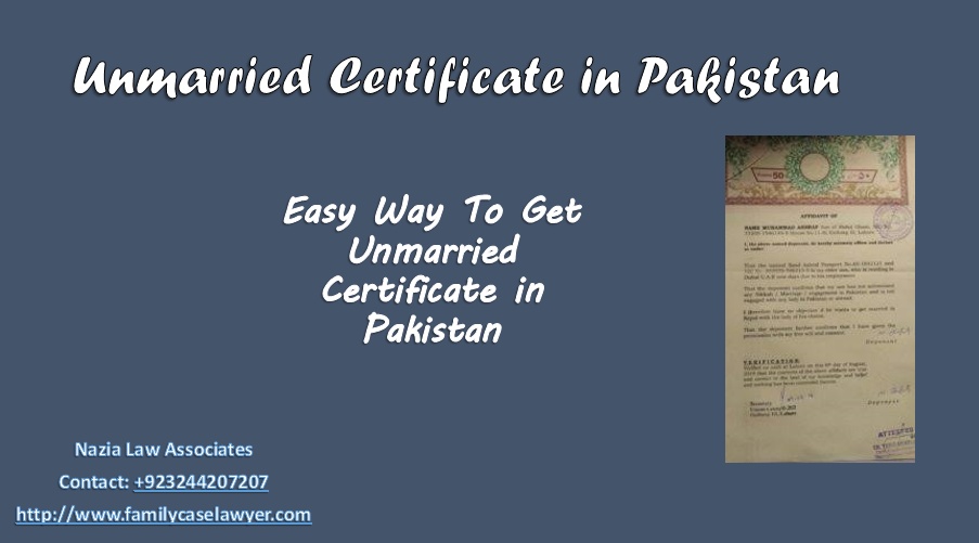 Path To Get Single Status Certificate Pakistan