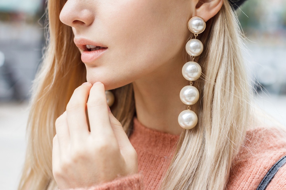 The Beauty of Black Pearl Earrings