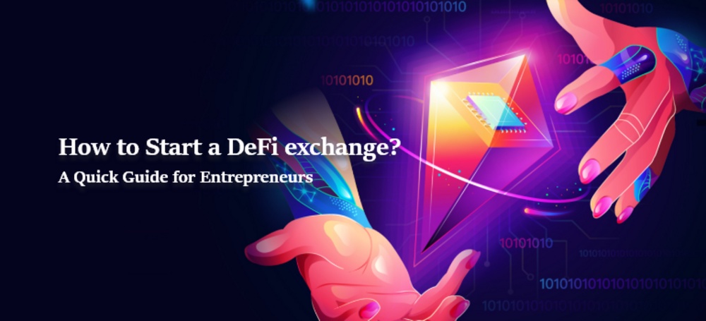 How to start a decentralized exchange using Defi exchange clone script ?