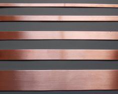 What is the material of the copper strip?