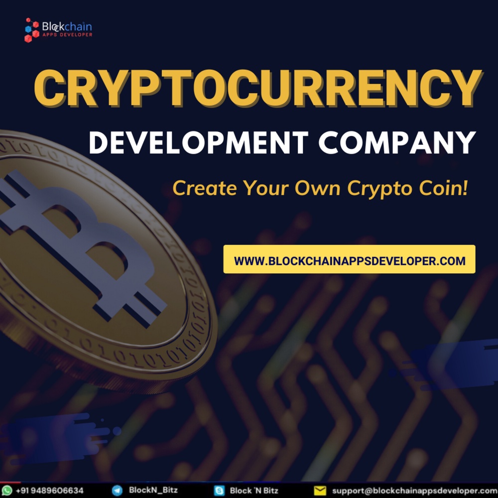 Cryptocurrency Development Company | Cryptocurrency Development Services - BlockchainAppsDeveloper