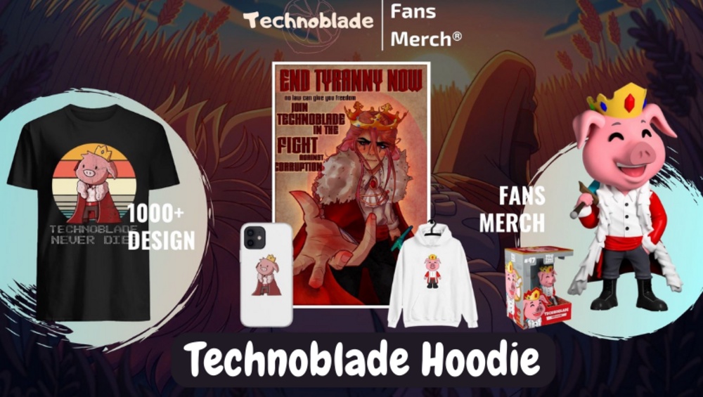 The Technoblade Hoodie Is The Future Of Fashion