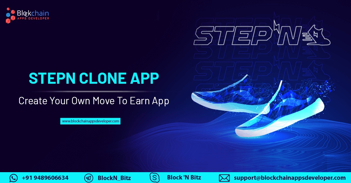 Stepn clone script - Create Web3 Lifestyle App With Social-Fi and Game-Fi Elements