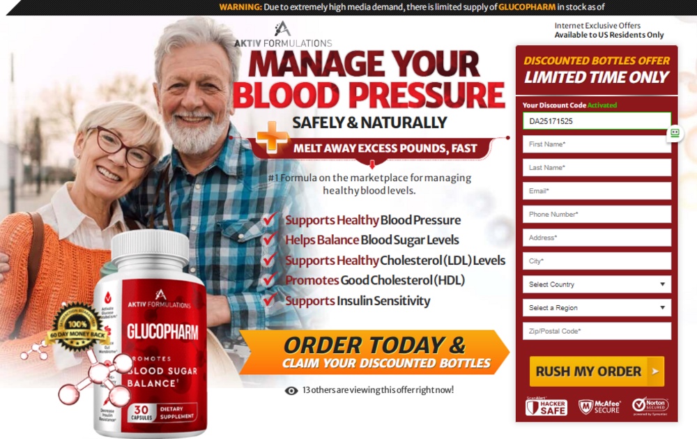 Glucopharm Blood Sugar is the Best Blood Sugar Supplement in the USA Of 2022