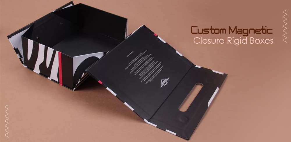 How can Give Products An Extravagant Display With Custom Magnetic closure rigid Boxes?