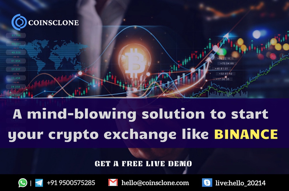 A mind-blowing solution to start your crypto exchange like binance
