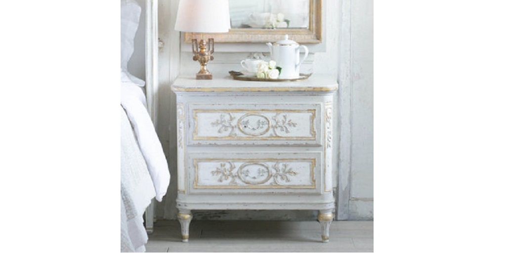 How to Properly Accessorize an Antique Bedside Table