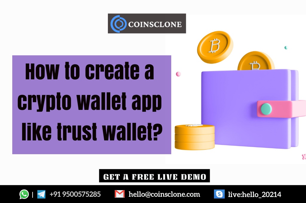 how to create a crypto wallet app like trust wallet?