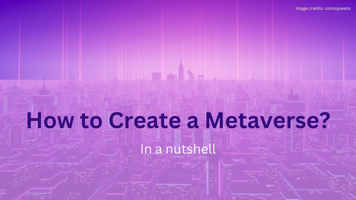 Metaverse development - How to create a metaverse?