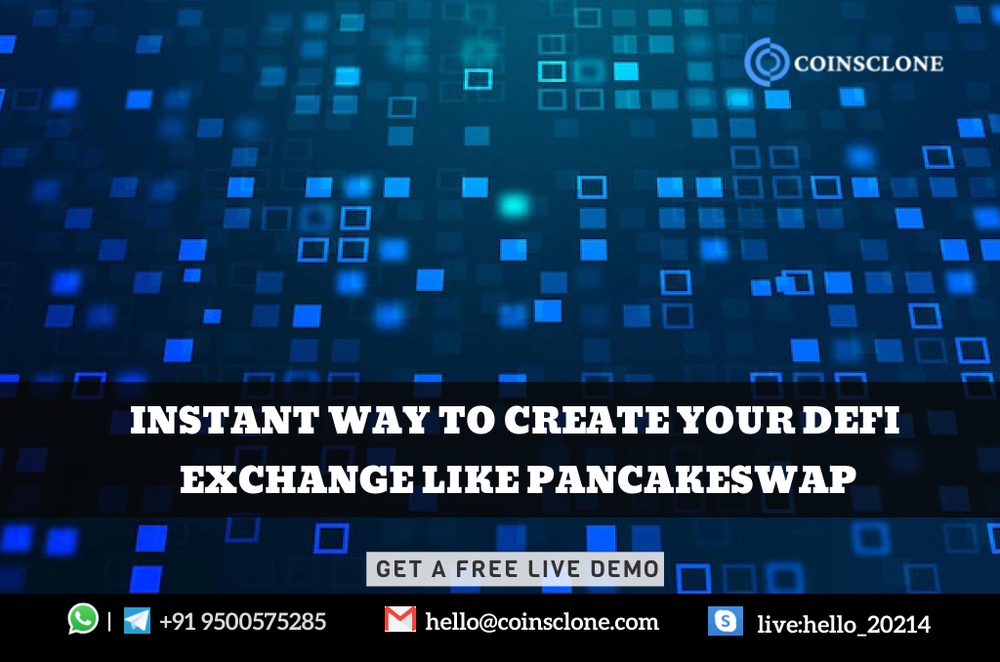 An instant way to create your DeFi exchange like pancakeswap