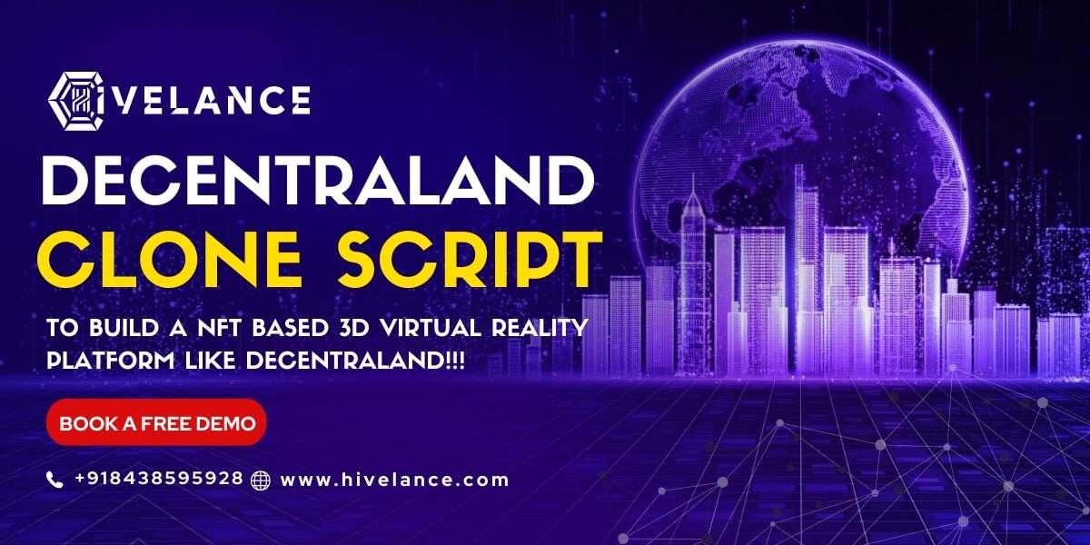 Launch an NFT Virtual platform with Decentraland Clone Script App & Web