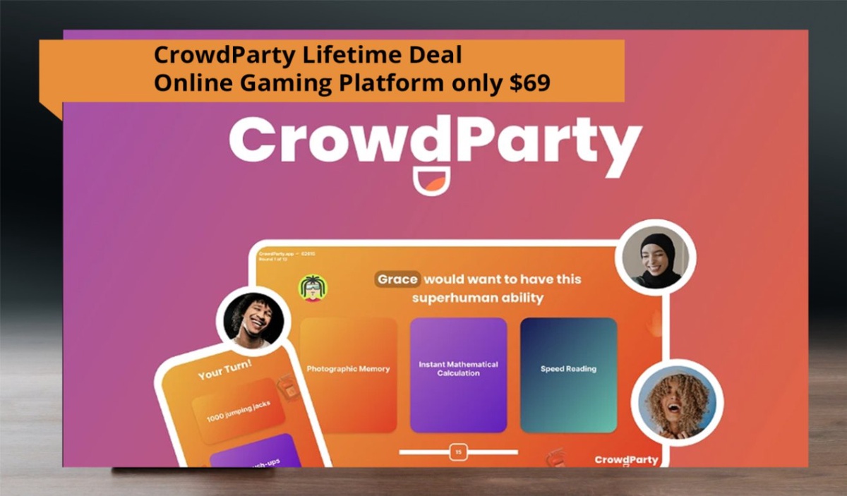 CrowdParty Reviews-[$69] Online Gaming Platform and Meeting Center.