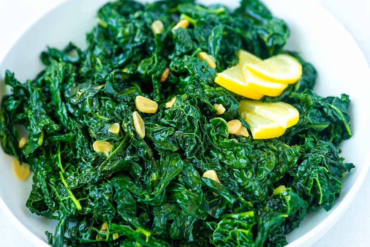 How to cook kale in some easy as well as easy steps?