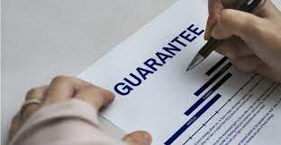 What are the types of guarantee?