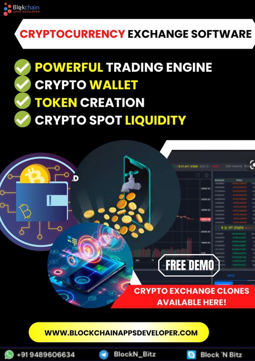 Cryptocurrency Exchange Software Development Solutions V3.0 - Start Your High ROI Based Crypto Trading Business in 2022