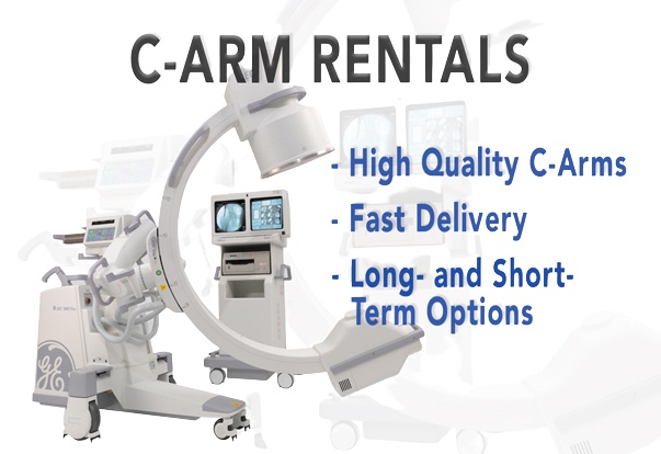 What are the benefits of Pacific Health USA's Rent or Lease C Arms