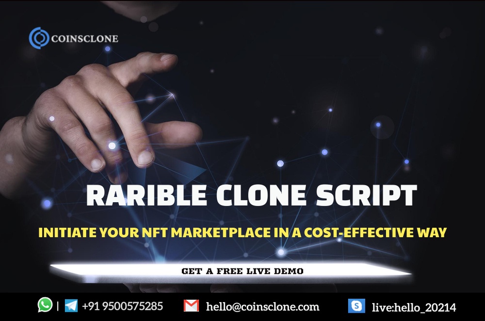 Rarible clone script - Initiate your NFT Marketplace in a cost-effective way