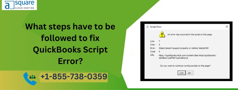 Script Error Stopping QuickBooks from Opening Company File