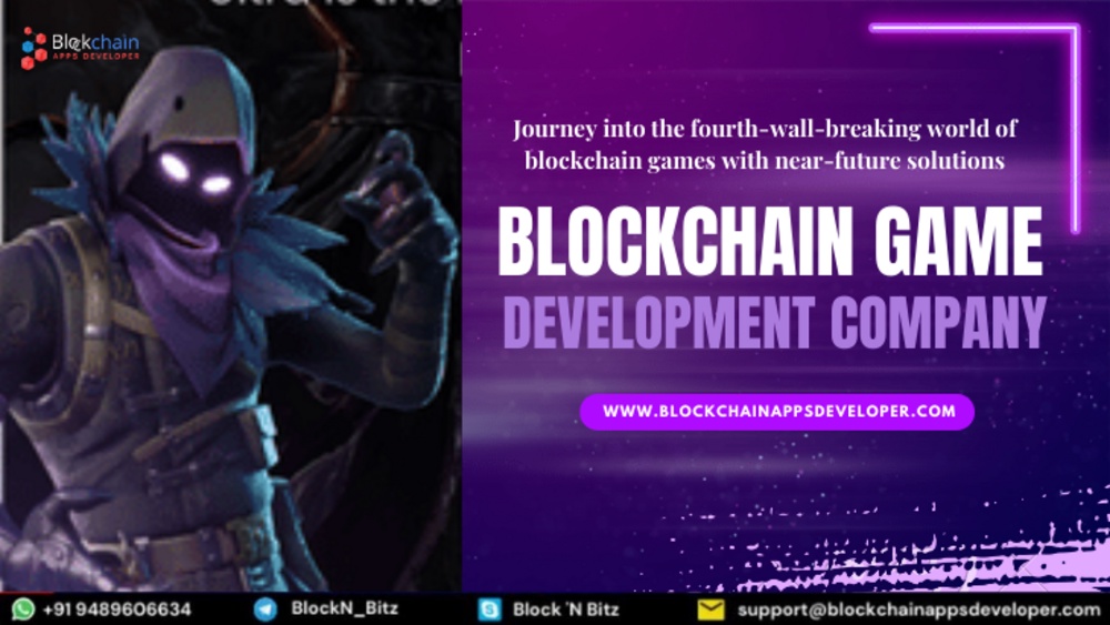 Blockchain Game Development Company - BlockchainAppsDeveloper develops fully unique blockchain games on various Blockchain Networks
