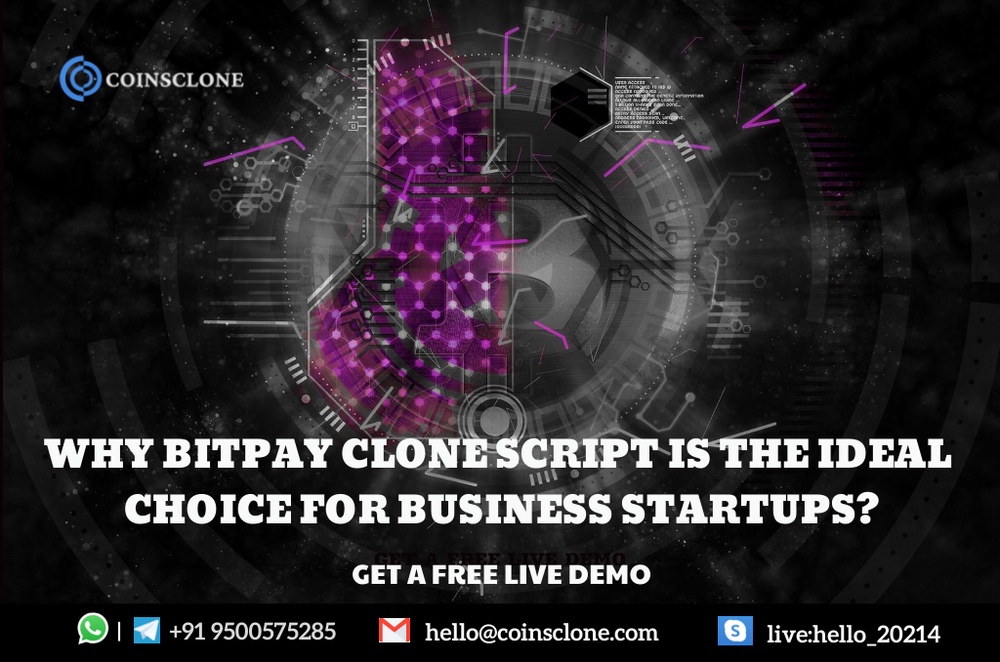 Why bitpay clone script is the ideal choice for business startups?