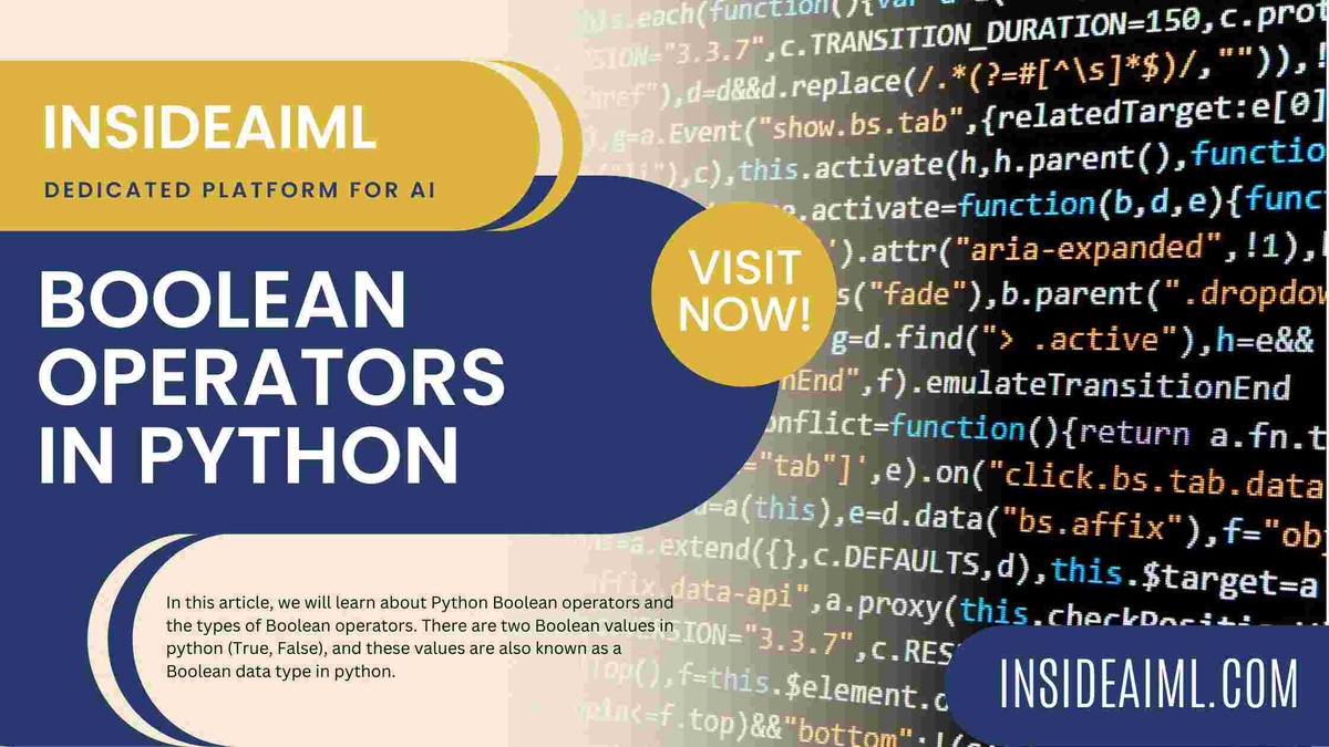 In Python, who exactly are the Boolean Operators?