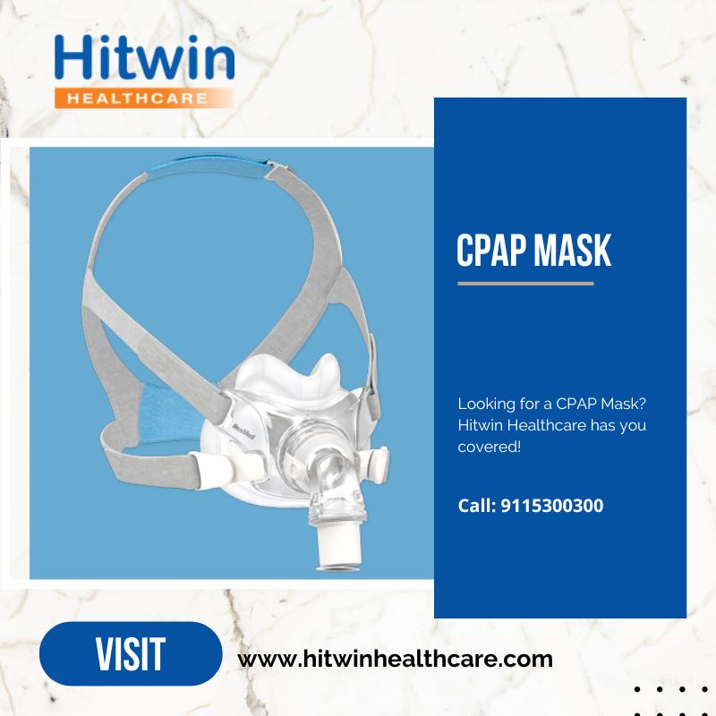 Hitwin Healthcare is the leading CPAP Mask suppliers in Chennai