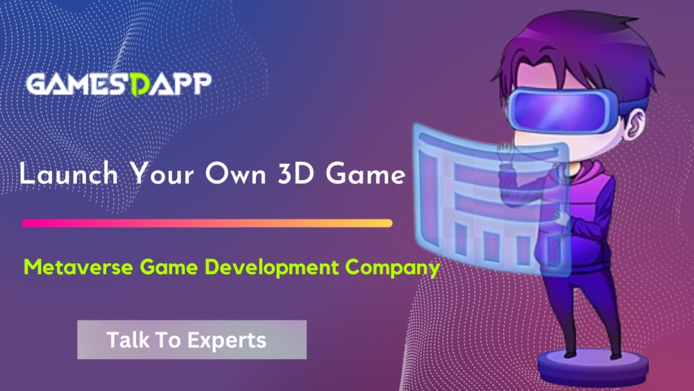 Metaverse Game Development Company-Build and Launch A custom Gaming Metaverse