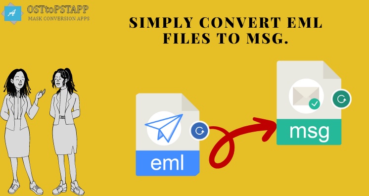 Easy methods for converting EML files to MSG format.