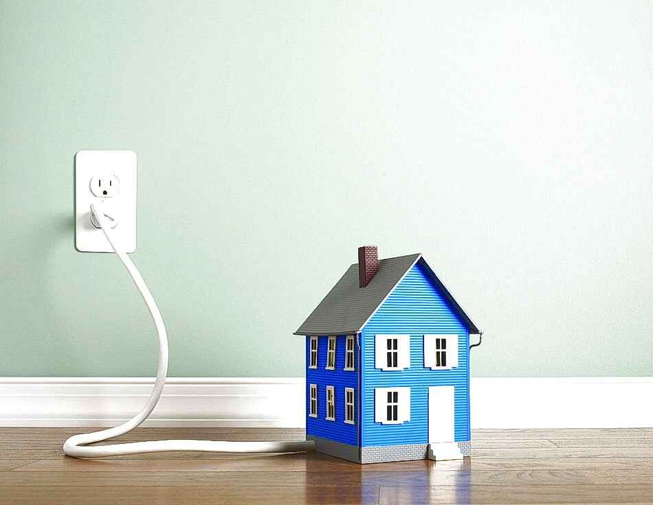 Electricity Gets to The Home in What Way?