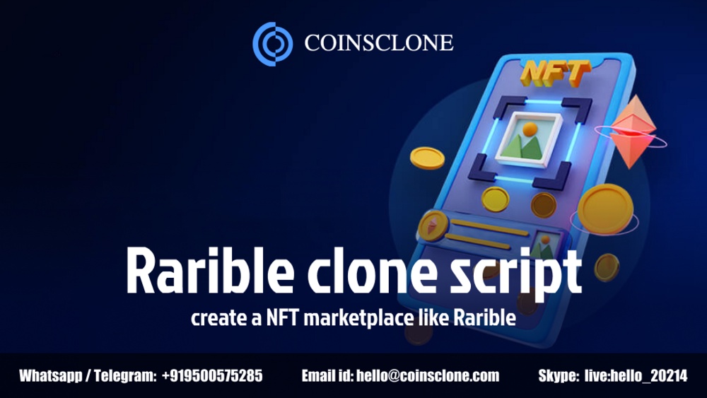 Rarible clone script - Create an NFT marketplace like Rarible