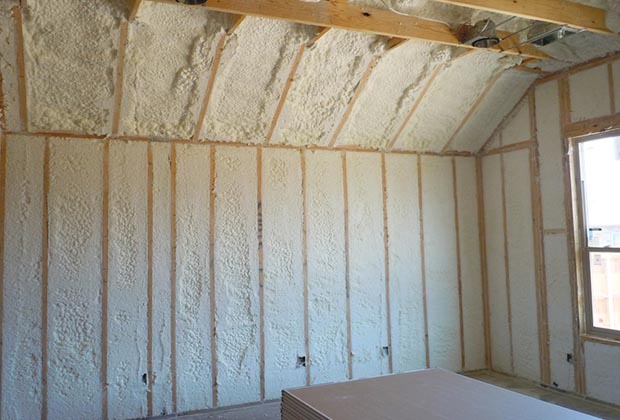 How does Spray Foam Insulation help in interior design?