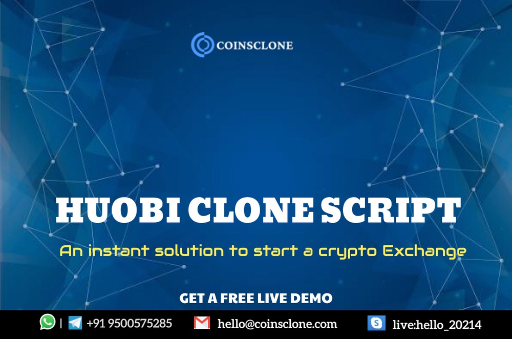Huobi clone script - An instant solution to create your crypto exchange