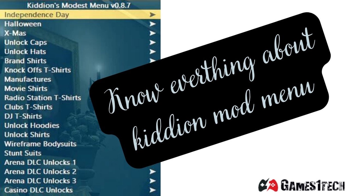 Everything that You Need to Know About Kiddions Mod Menu