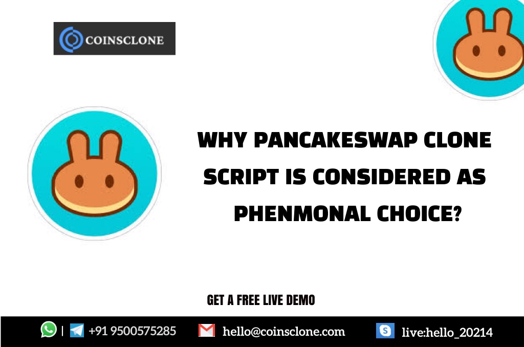 Why pancakeswap clone script is considered a phenomenal choice?