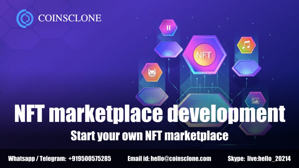 NFT marketplace development - Start your own NFT marketplace