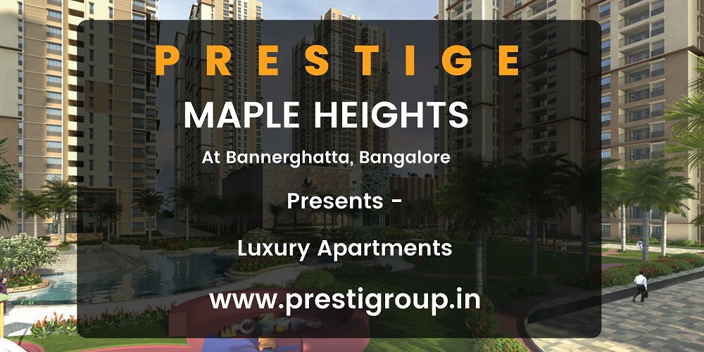 Prestige Maple Heights Bangalore - Smart Homes For A Smart Lifestyle