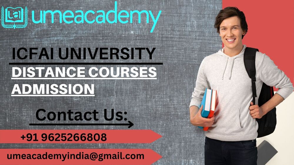ICFAI University Distance courses  Admission