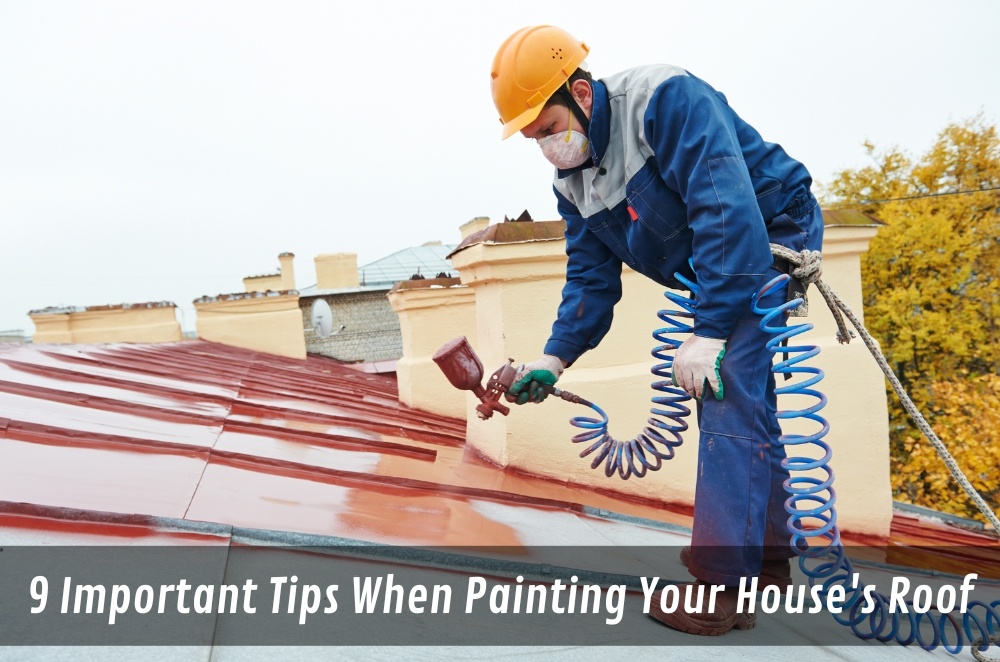 9 Important Tips When Painting Your House's Roof
