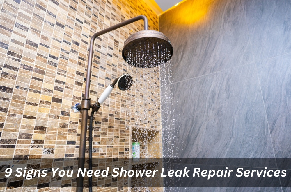 9 Signs You Need Shower Leak Repair Services