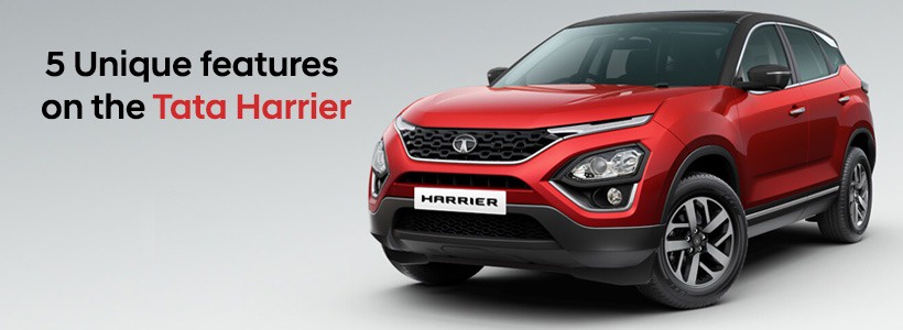 5 Unique Features on The Tata Harrier