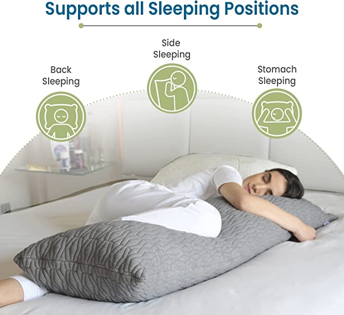 Sleepsia Full Body Pillow For Adults