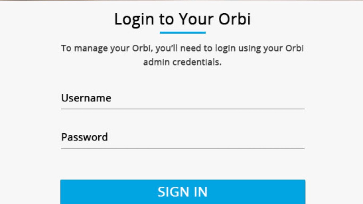 Orbi Router and Orbi Satellite Setup
